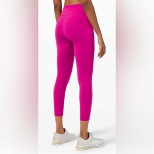 NWOT Lululemon Invigorate High-Rise Tight 25" Ripened Raspberry
